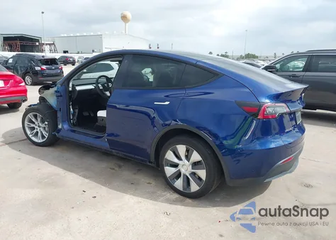 2020 Tesla Model Y Long Range Dual Motor All-Wheel Drive z USA, uszkodzony, nr VIN 5YJYGDEE8LF021033